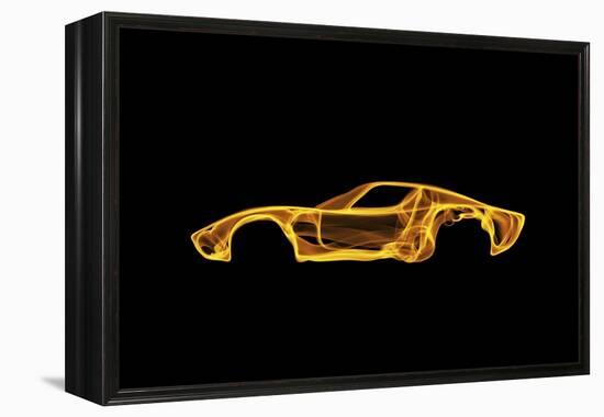 Lamborghini Miura-Octavian Mielu-Framed Stretched Canvas