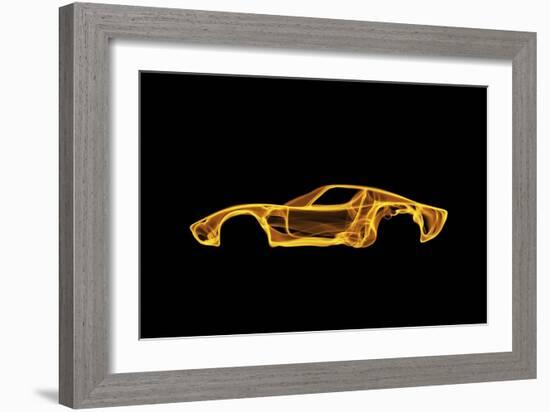 Lamborghini Miura-O.M.-Framed Giclee Print