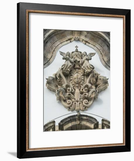 Lamego, Portugal, Shrine of Our Lady of Remedies, Relief Sculpture-Jim Engelbrecht-Framed Photographic Print