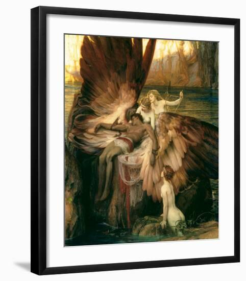 Lament for Icarus-Herbert James Draper-Framed Giclee Print