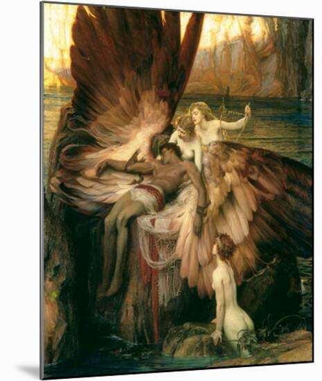 Lament for Icarus-Herbert James Draper-Mounted Giclee Print