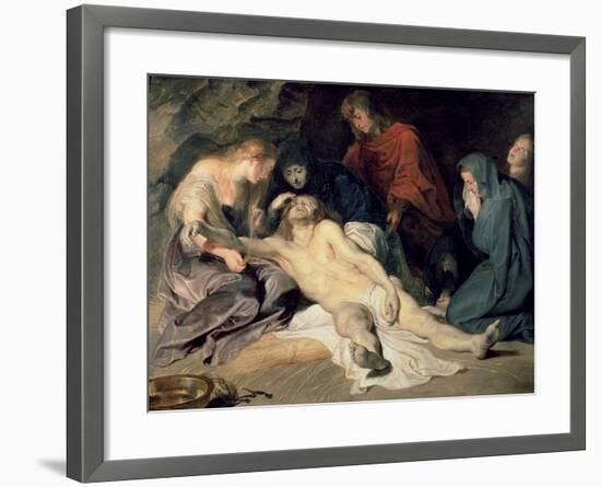 Lament of Christ, 1614-Peter Paul Rubens-Framed Giclee Print