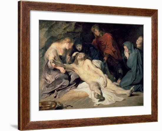 Lament of Christ, 1614-Peter Paul Rubens-Framed Giclee Print