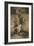 Lamentation at the Foot of the Cross-Henri Lehmann-Framed Art Print
