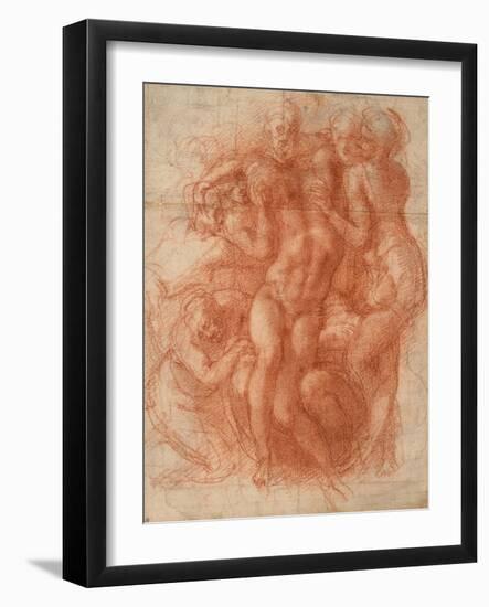 Lamentation, c.1530-Michelangelo Buonarroti-Framed Giclee Print