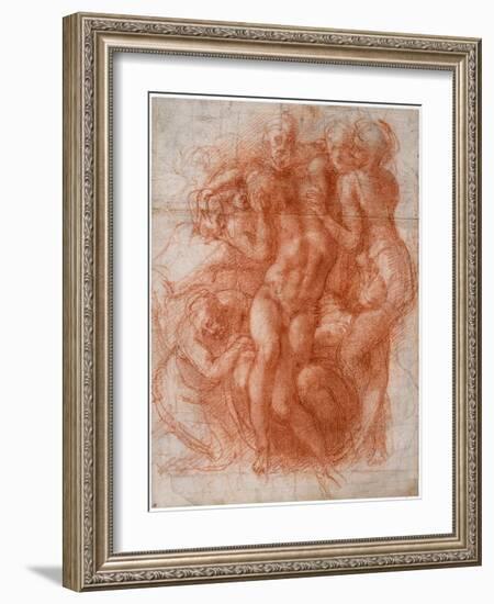 Lamentation, Ca 1530-Michelangelo Buonarroti-Framed Giclee Print