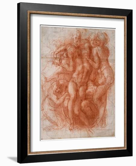 Lamentation, Ca 1530-Michelangelo Buonarroti-Framed Giclee Print