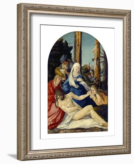 Lamentation of Christ, about 1516-Hans Baldung Grien-Framed Giclee Print