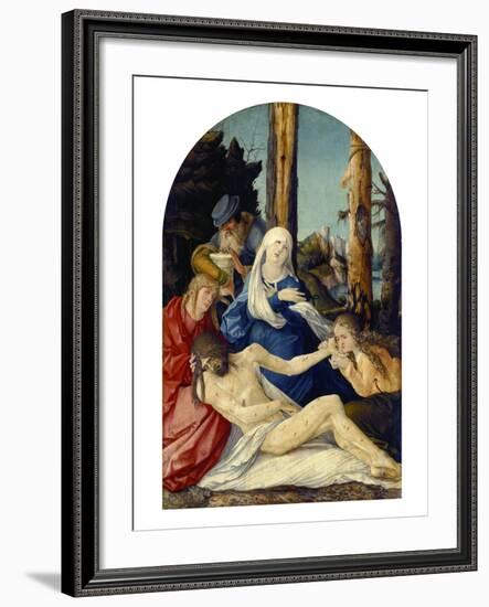 Lamentation of Christ, about 1516-Hans Baldung Grien-Framed Giclee Print