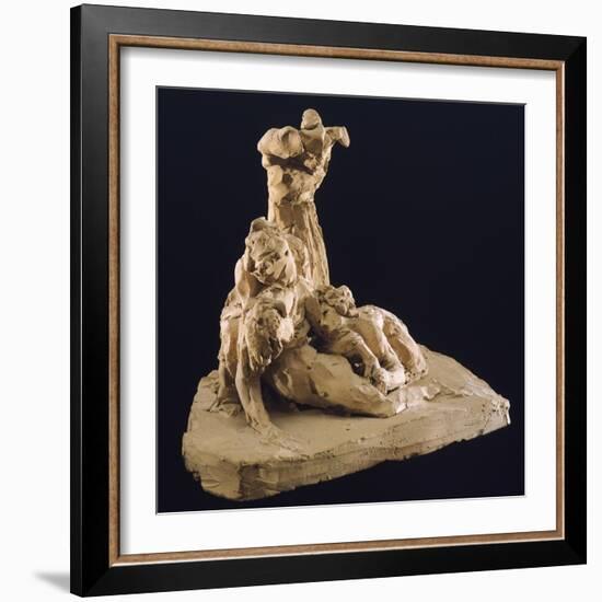 Lamentation of Christ-Antonio Canova-Framed Giclee Print