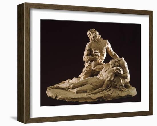 Lamentation of Christ-Antonio Canova-Framed Giclee Print