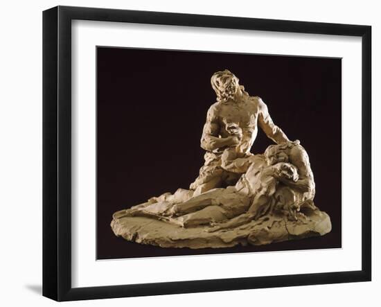 Lamentation of Christ-Antonio Canova-Framed Giclee Print