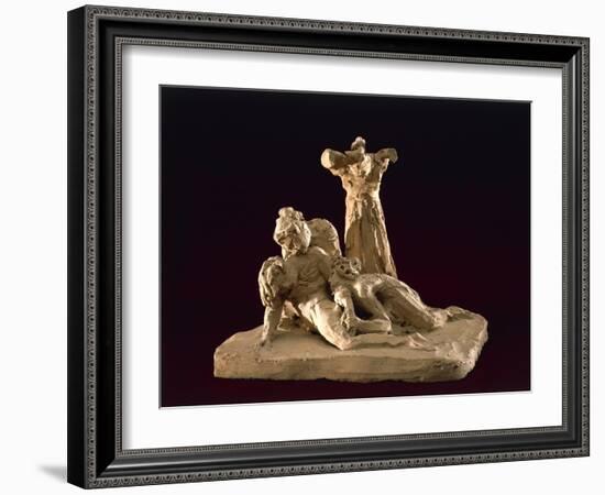 Lamentation of Christ-Antonio Canova-Framed Giclee Print