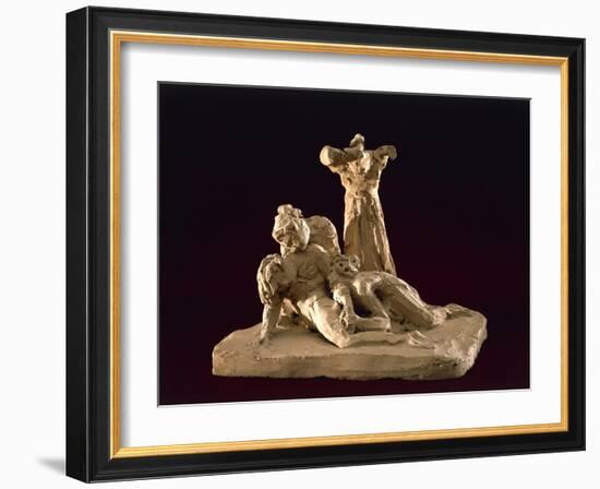 Lamentation of Christ-Antonio Canova-Framed Giclee Print