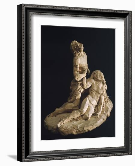 Lamentation of Christ-Antonio Canova-Framed Giclee Print