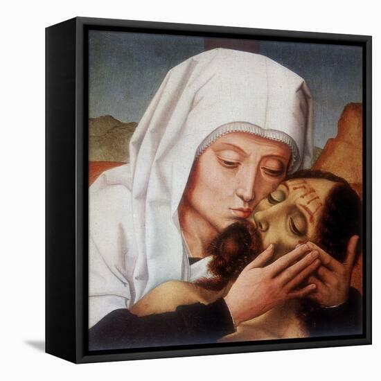 Lamentation over Christ, Early 16th Century-Gerard David-Framed Premier Image Canvas