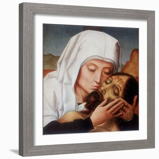 Lamentation over Christ, Early 16th Century-Gerard David-Framed Giclee Print