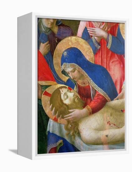 Lamentation over the Dead Christ, 1436-41 (Detail)-Fra Angelico-Framed Premier Image Canvas