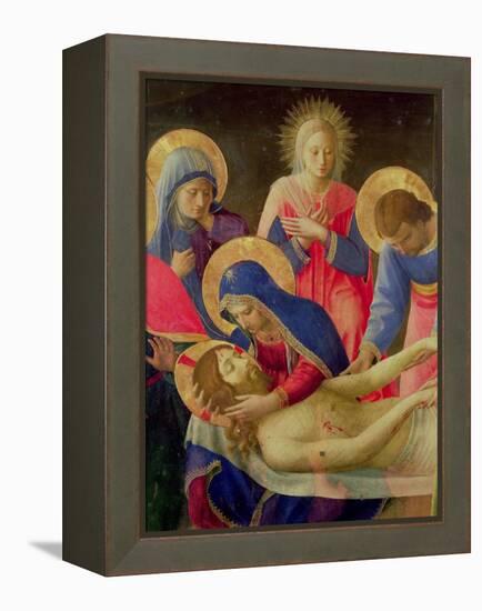 Lamentation over the Dead Christ, 1436-41-Fra Angelico-Framed Premier Image Canvas