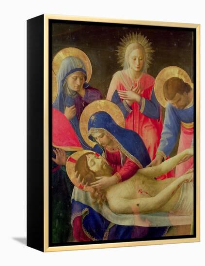 Lamentation over the Dead Christ, 1436-41-Fra Angelico-Framed Premier Image Canvas