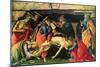 Lamentation over the Dead Christ, 1490-1492-Sandro Botticelli-Mounted Giclee Print