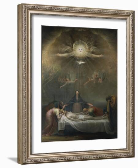 Lamentation over the Dead Christ, Detail, 1798-99-Antonio Canova-Framed Giclee Print