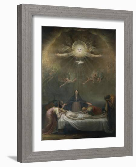 Lamentation over the Dead Christ, Detail, 1798-99-Antonio Canova-Framed Giclee Print