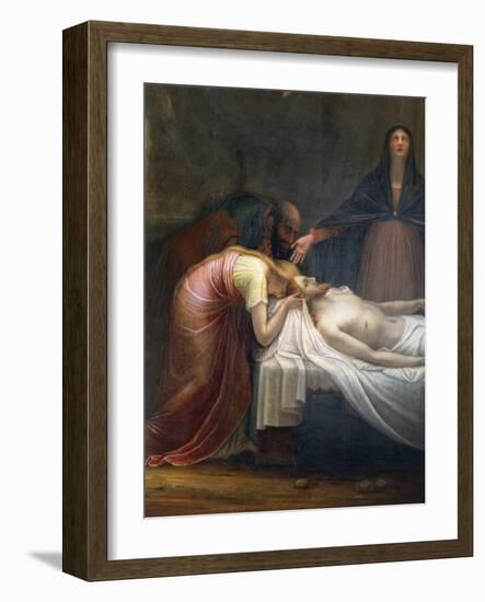 Lamentation over the Dead Christ, Detail, 1798-99-Antonio Canova-Framed Giclee Print