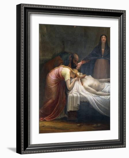 Lamentation over the Dead Christ, Detail, 1798-99-Antonio Canova-Framed Giclee Print