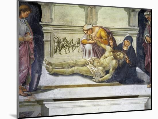 Lamentation over the Dead Christ-Luca Signorelli-Mounted Giclee Print