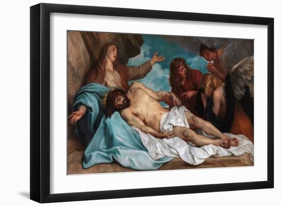 Lamentation Sur Le Corps Du Christ - the Lamentation over Christ, by Dyck, Sir Anthony Van (1599-16-Anthony Van Dyck-Framed Giclee Print