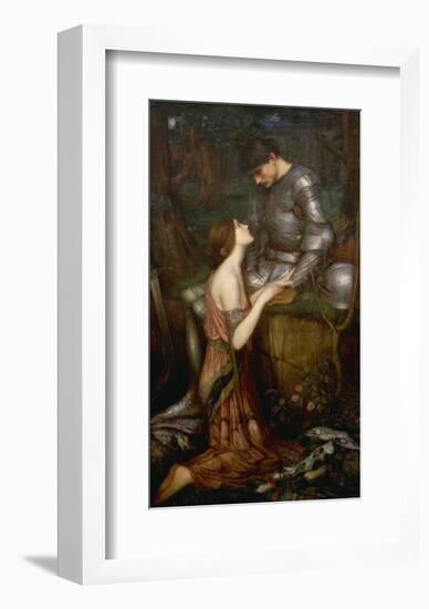 Lamia-John William Waterhouse-Framed Art Print