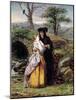 Lammermoor's Fiancee, Inspired by Gaetano Donizetti's Opera (Painting, 1878)-William Powell Frith-Mounted Giclee Print