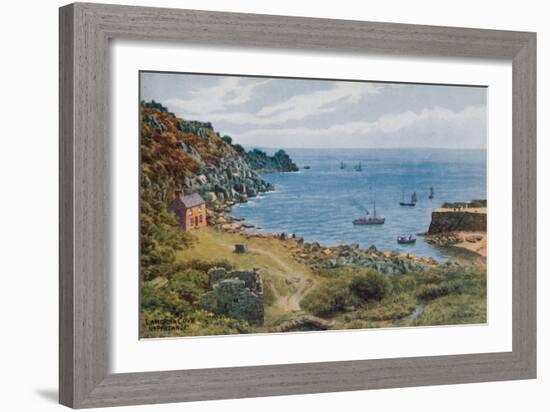 Lamorna Cove, Nr. Penzance-Alfred Robert Quinton-Framed Giclee Print