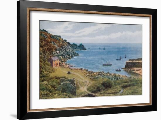 Lamorna Cove, Nr. Penzance-Alfred Robert Quinton-Framed Giclee Print