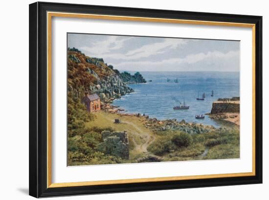 Lamorna Cove, Nr. Penzance-Alfred Robert Quinton-Framed Giclee Print