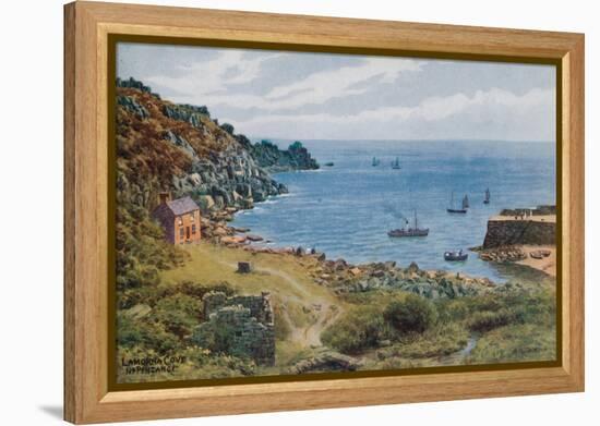 Lamorna Cove, Nr. Penzance-Alfred Robert Quinton-Framed Premier Image Canvas