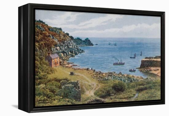 Lamorna Cove, Nr. Penzance-Alfred Robert Quinton-Framed Premier Image Canvas