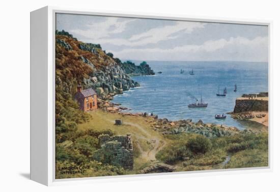 Lamorna Cove, Nr. Penzance-Alfred Robert Quinton-Framed Premier Image Canvas