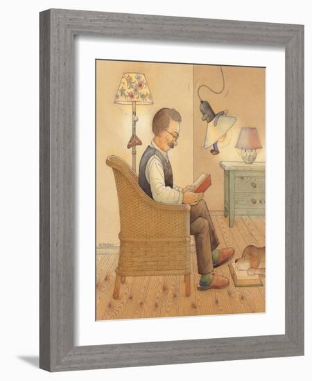 Lamp, 2005-Kestutis Kasparavicius-Framed Giclee Print