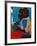 Lamp-Brown V-Romare Bearden-Framed Art Print