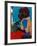 Lamp-Brown V-Romare Bearden-Framed Art Print