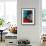 Lamp-Brown V-Romare Bearden-Framed Art Print displayed on a wall