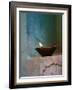 Lamp in a Little Shrine Outside Traditional House, Varanasi, India-Keren Su-Framed Photographic Print