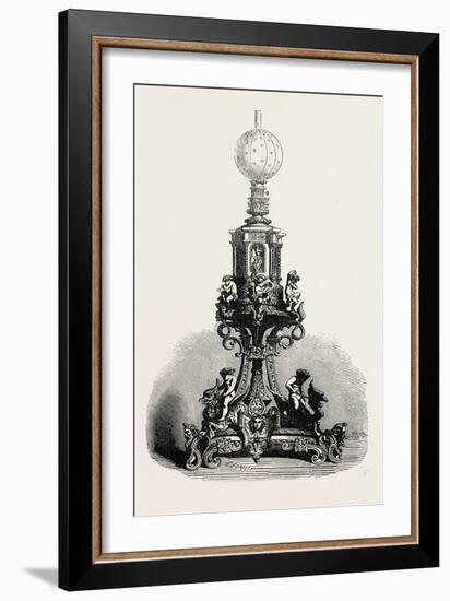 Lamp in Gold and Silver, 1851-null-Framed Giclee Print