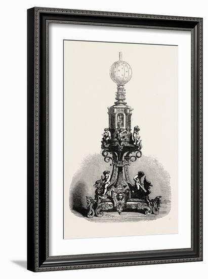 Lamp in Gold and Silver, 1851-null-Framed Giclee Print