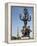 Lamp on the Alexandre Iii Bridge and the Eiffel Tower, Paris, France, Europe-Richard Nebesky-Framed Premier Image Canvas