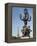 Lamp on the Alexandre Iii Bridge and the Eiffel Tower, Paris, France, Europe-Richard Nebesky-Framed Premier Image Canvas