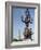 Lamp on the Alexandre Iii Bridge and the Eiffel Tower, Paris, France, Europe-Richard Nebesky-Framed Photographic Print