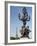 Lamp on the Alexandre Iii Bridge and the Eiffel Tower, Paris, France, Europe-Richard Nebesky-Framed Photographic Print